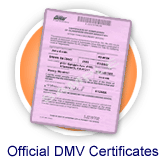DMV Drivers Ed Certificates